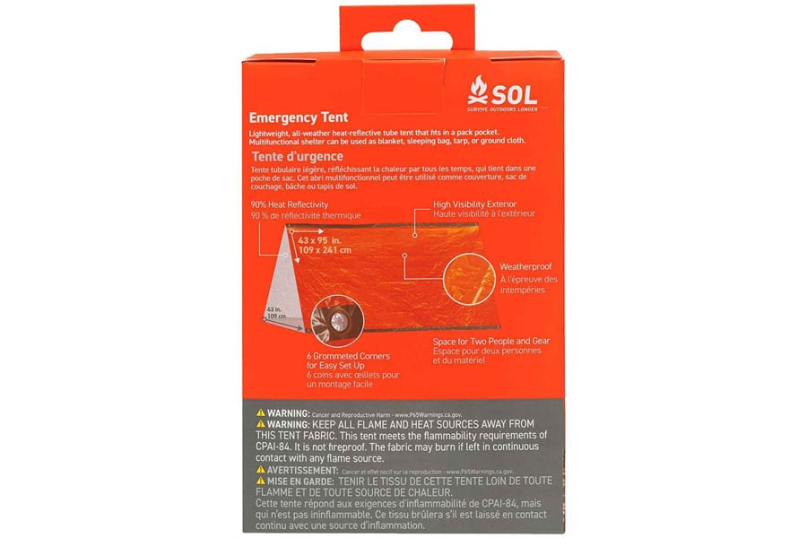 SOL Emergency Tent